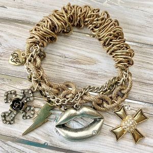 Betsey Johnson ‘Black Label’ Stretch Bracelet